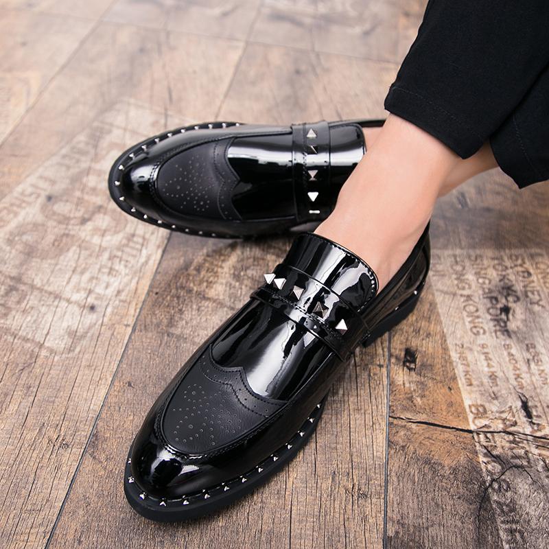New Arrival Male Loafers Handmade Slip On Flats Comfy Driving Shoes with Tassel Dress Shoes Men Business Casual Shoes