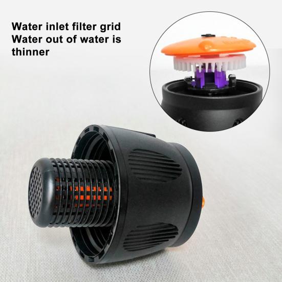 Вращающийся штативный дождеватель Автоматическое вращение на 360 градусов Регулируемая высота Двунаправленный полив Мелкое распыление Телескопический штативный дождеватель Сад