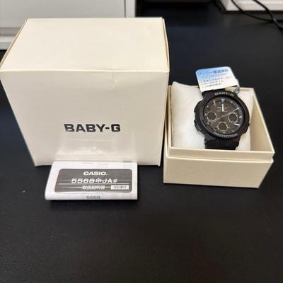 Б/у Радио-солнечные часы CASIO BABY-G Черные BGA-2500-1AJF
