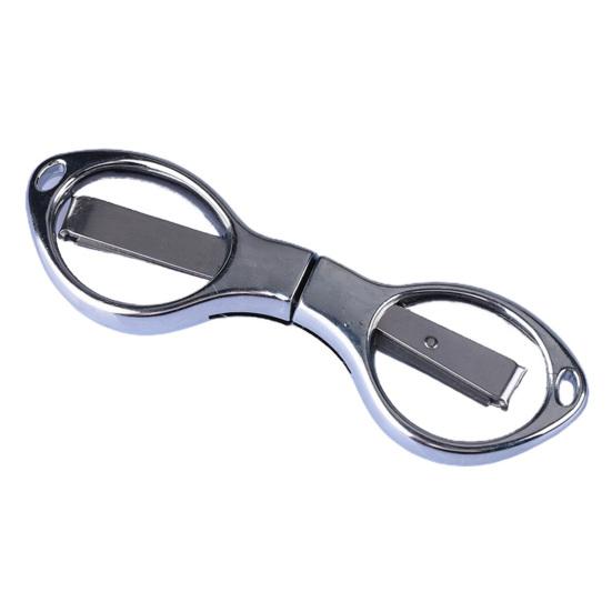 Folding Scissor Ergonomic Design Sharp Cutter Portable Small Foldable Craft Scissors for Outdoor