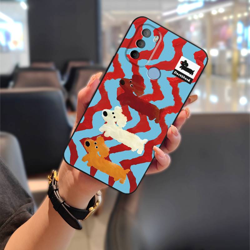 Силиконовый грязеотталкивающий чехол для телефона MOTO G31 С защитой отпечатков пальцев/XT2173-1 Защитный модный дизайн Водонепроницаемый Животные