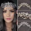 Forehead Rhinestone Headdress Sparkling Bridal Tiaras Head Chain Women Hair Jewelry  Bridal Party