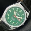 ВИНТАЖНЫЕ ОТРЕМОНТИРОВАННЫЕ МУЖСКИЕ АВТОМАТИЧЕСКИЕ ЧАСЫ SEIKO 6309A ЯПОНИЯ ЗЕЛЕНЫЙ ЦИФЕРБЛАТ a442704-1