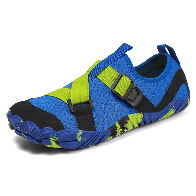 Детско-родительские кроксы, обувь для ручья, обувь для плавания на открытом воздухе, обувь для ходьбы по воде, легкая и быстросохнущая обувь с пятью пальцами, удобная и дышащая пляжная обувь