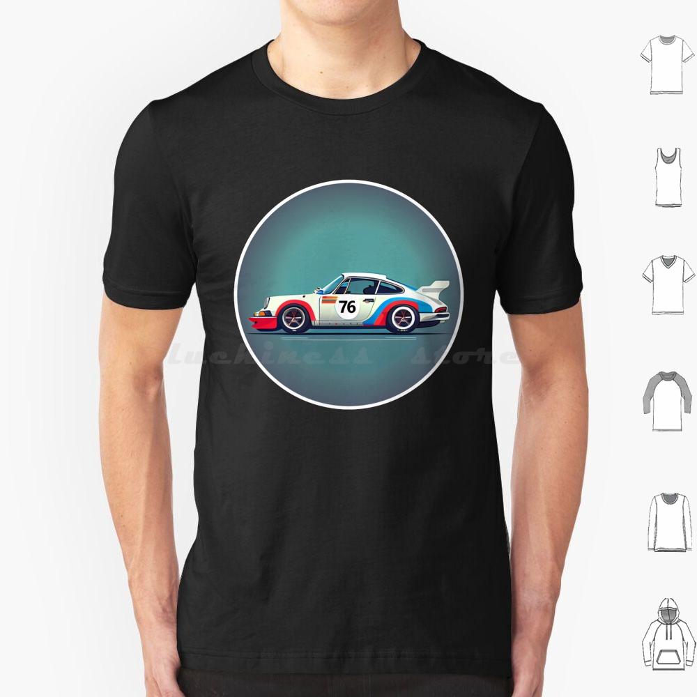 Classic Racing T Shirt Big Size 100 Cotton Car Cars Racing Race Automotive Classic Rwb Motorsport Germany
