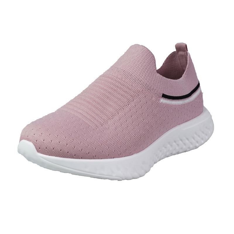 Горячая распродажа женской обуви Slip on женские вулканизированные туфли осенние дышащие сетчатые разноцветные повседневные плоские удобные прогулочные туфли