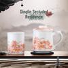 Chaxun Mutton Fat Jade Ceramic Tea Infuser Mug