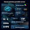 Беспроводной 15,6-дюймовый портативный монитор FHD 1080P 16:9 IPS Панель Вторичный Дисплей Type-C HDMI Для Мобильного телефона Ноутбука ПК Xbox Switch