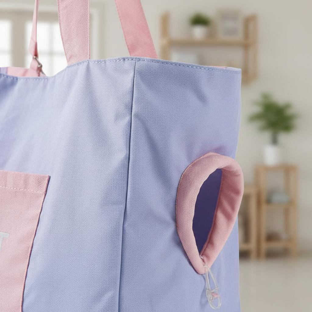 Pet Tote Bag Large Capacity Feline Tote Carrier Portable Pet Handbag Wide Strap Feline Travel Bag Water-Resistant for Outdoor