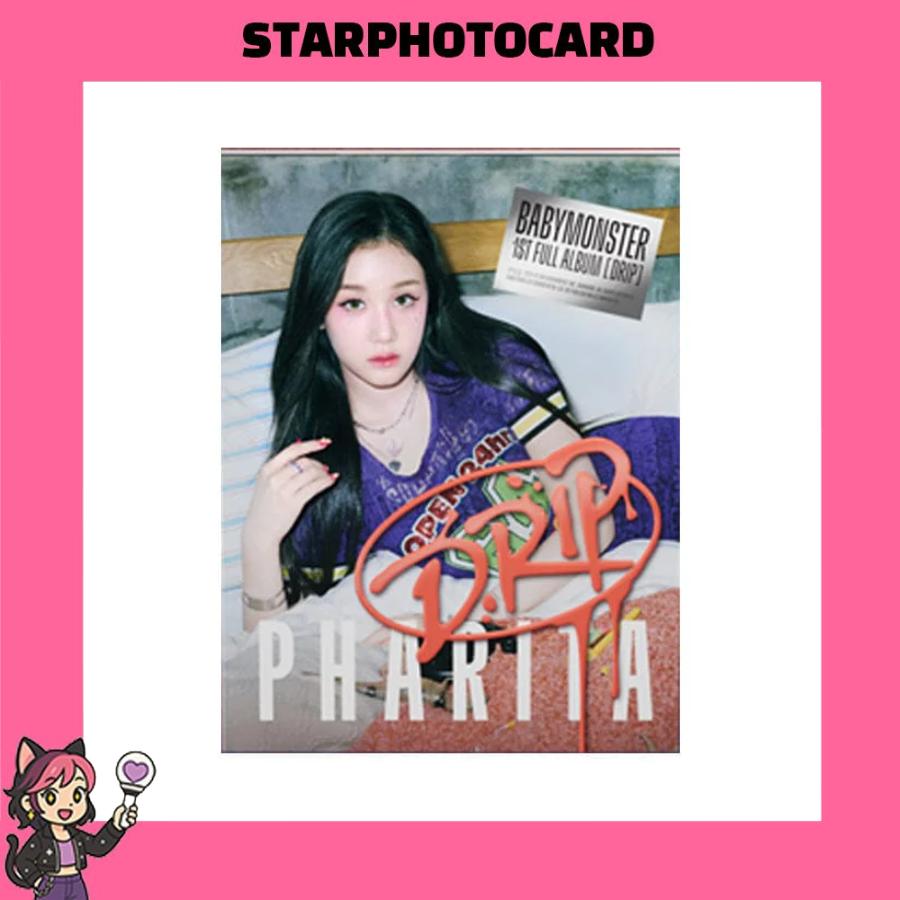 [READY STOCK] BABYMONSTER - 1st FULL ALBUM DRIP YG TAG
