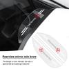 2Pcs Car Rear View Mirror Sticker Rain Shield Shade Cover Styling For Mercedes Benz AMG W212 W205 W246 W177 W176 W213 GLC GLE GLS ML Laser Logo Lamp