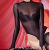 AnXing Lady Yu 8D Прозрачные чулки-боди