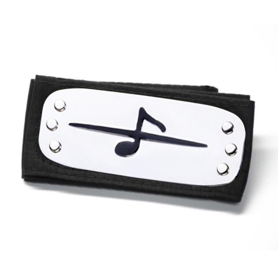 Наруто Коноха логотип лоб повязка на голову протектор головной убор тюрбан косплей декор