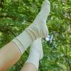 SOOPUI Organic cotton socks in ivory_Organic socks ivory