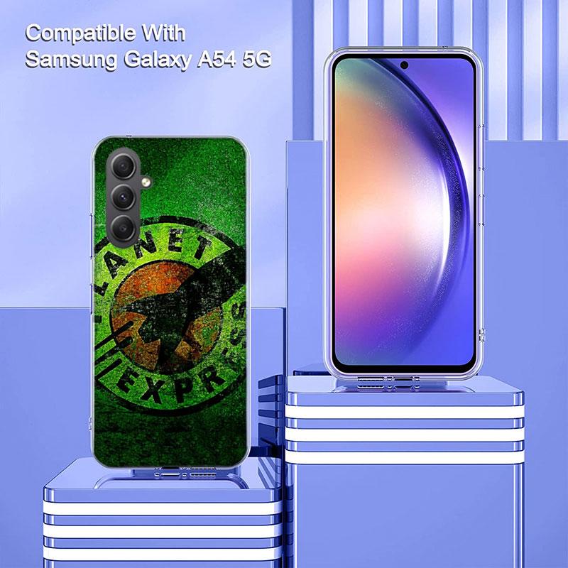 Futurama Planet Express Phone Case for Samsung A16 A26 A36 A56 A17 A37 A57 A07 A06 A02S A03 A04S A05S Galaxy Note 20 10 A50S A71