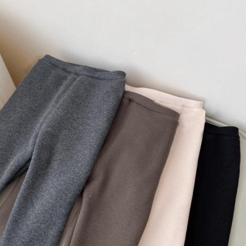 Детские термолеггинсы для девочек весна осень зима кружевные с цветочным узором милые простые облегающие брюки детские узкие штаны