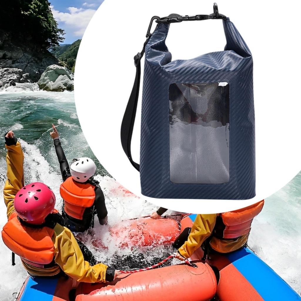 Водонепроницаемый чехол для телефона Dry Bag объемом 5 л, портативный спортивный рюкзак Roll Top Duffle для активного отдыха