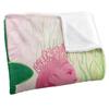 Wicked Elphaba and Glinda Pink And Green Soft Touch Throw