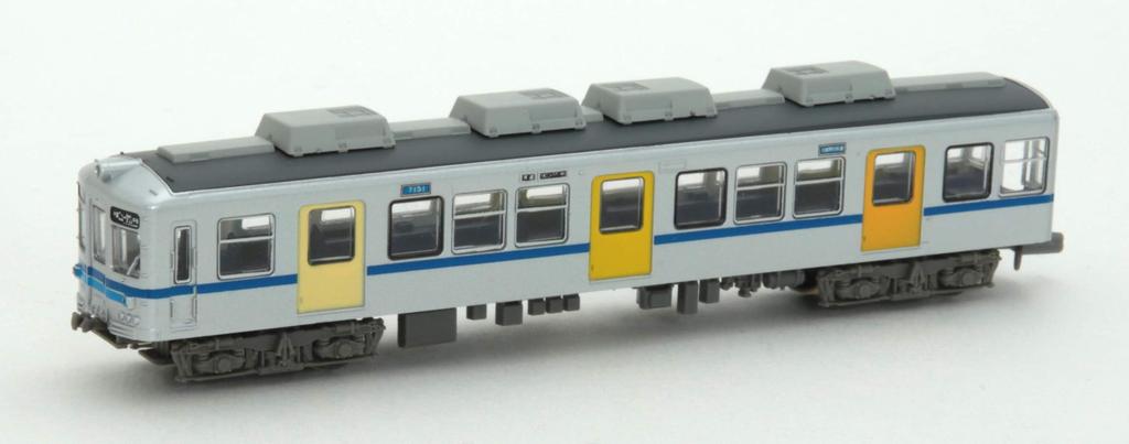 Железнодорожная коллекция Tetsukore Hokuso Development Railway Type 7150 Color Door Car Set B Diorama Supplies First Order Limited 293286 4-вагонный