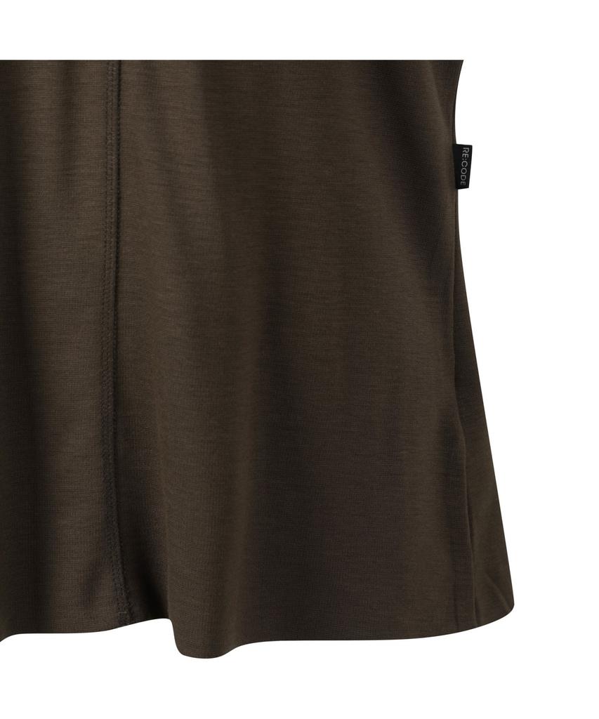 RECODE Mock Neck Edge Top_Rqtaa24586Brx