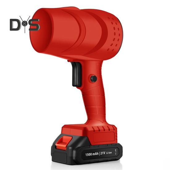 Беспроводная воздуходувка для листьев, сжатый воздух, пылеуловитель с бесщеточным двигателем, многофункциональная портативная электрическая воздуходувка с турбонаддувом