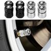 BAUM7 New Car Wheel Tire Valve Caps Tyre Rim Stem Covers For Skoda Rapid Fabia Octavia Yeti Superb VRS Scala VII Kodiaq Karop Kamiq S