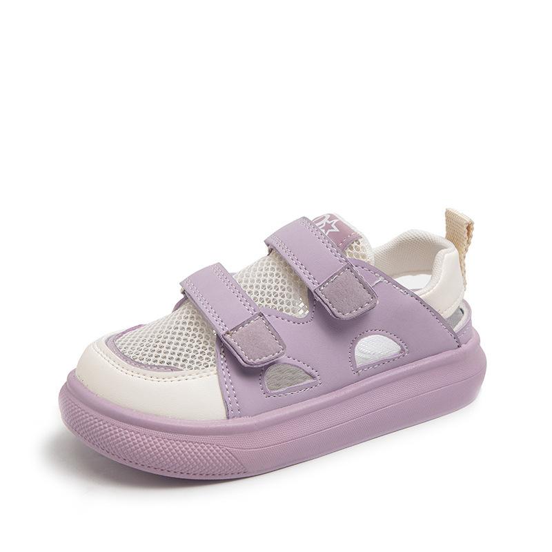 Детская повседневная обувь лето новая спортивная обувь для девочки с перфорацией детская кеда для девочки сетчатая обувь для девочек дышащие кроссовки