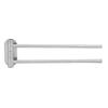 Swivel Towel Bar Swing Out Towel Rack for Bathroom Wall Towel Holder 304 Stainless Steel 2 Arm