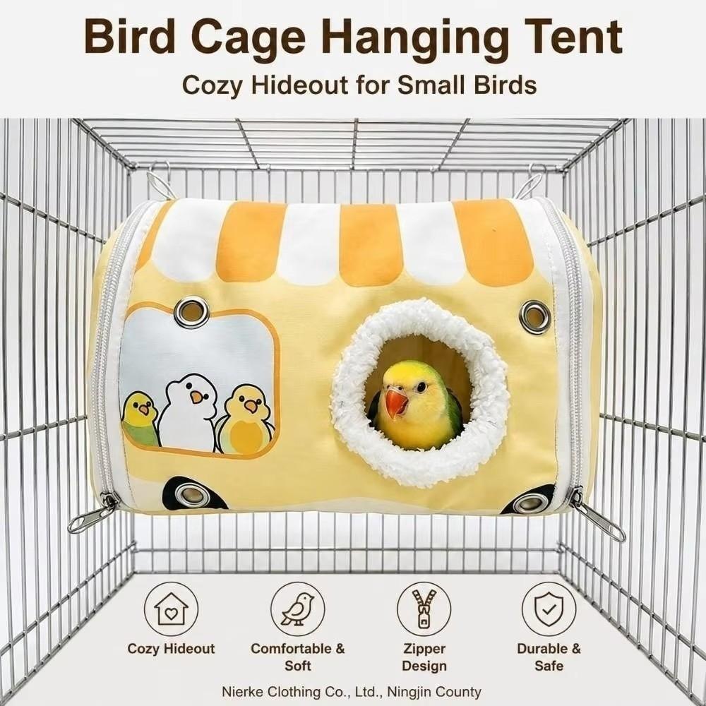 Thickened Cotton Parrot Warm Nest Warm Hanging Parrot House Winter Small Bird House Winter