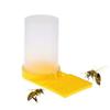 3Pcs Bee Waterers Transparent Visible Bee Drinking Cups Watering Station Beehive Entrance Feeder Beekeeping Equipment