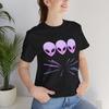 Triple Pastel Aliens T-Shirt | Cute UFO Graphic Tee