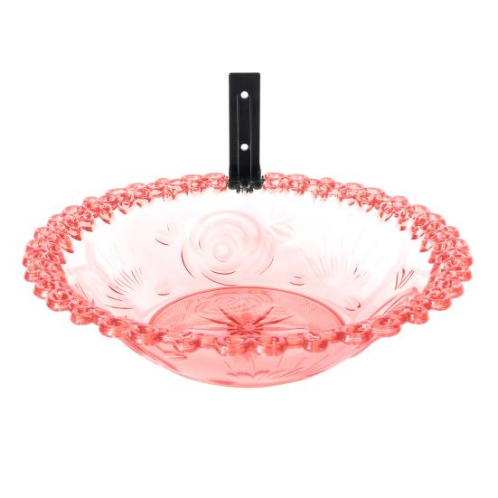 Кормушка для птиц на открытом воздухе. Прочная конструкция. Легко чистить. Простая установка. Съемная чаша для купания колибри.