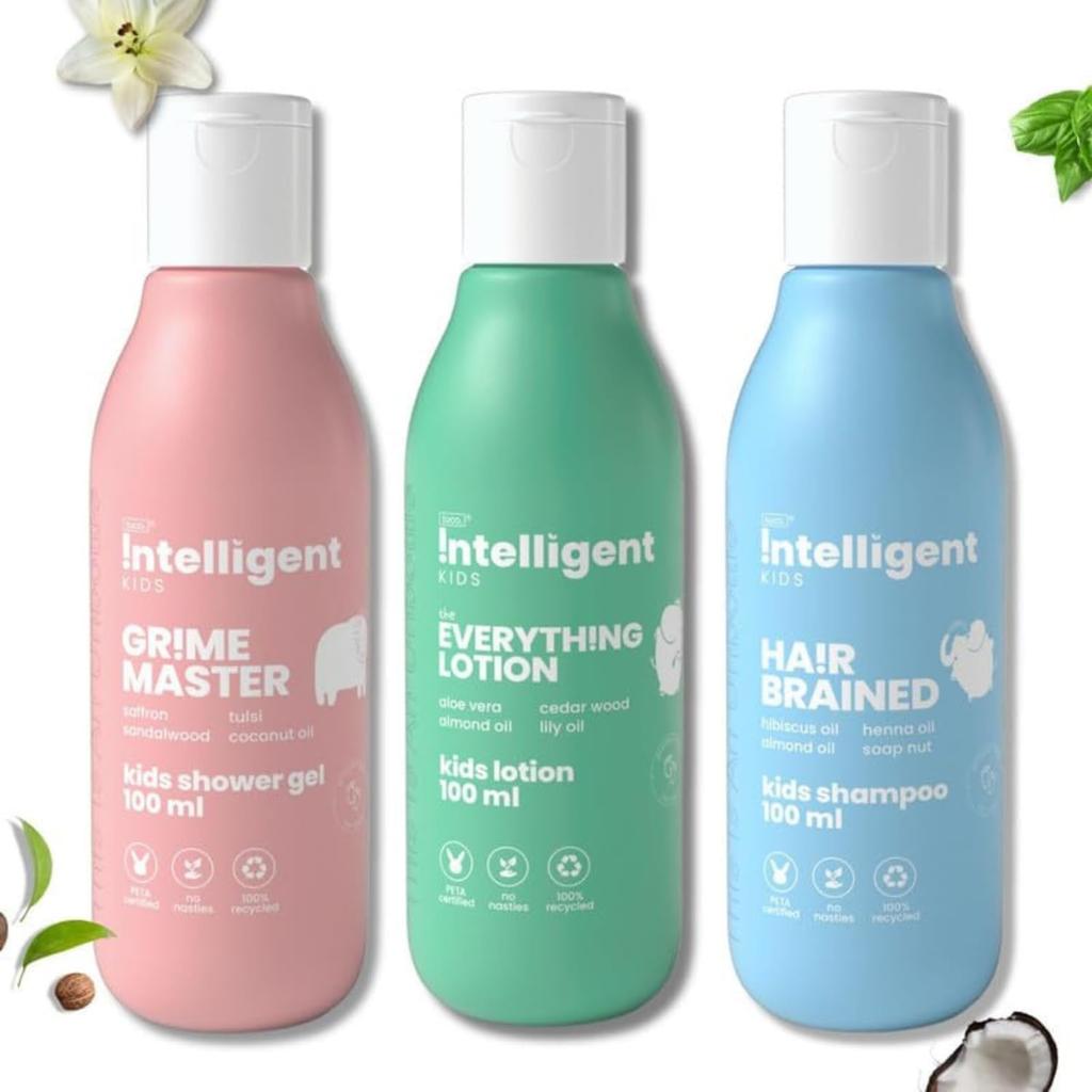 Tuco® Kids Body Wash/Shower Gel, Everything Lotion & Shampoo | Ages 2-5, 5-10, 10-15 | SLS/SLES and Paraben Free | 100 Ml (Pack of 3)