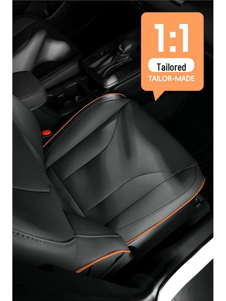 Чехлы на сиденья Toyota Corolla Ruifang: Универсальная, для круглогодичного использования, подходит для 26 моделей, полностью закрытый салон, чехлы на сиденья и коврик.