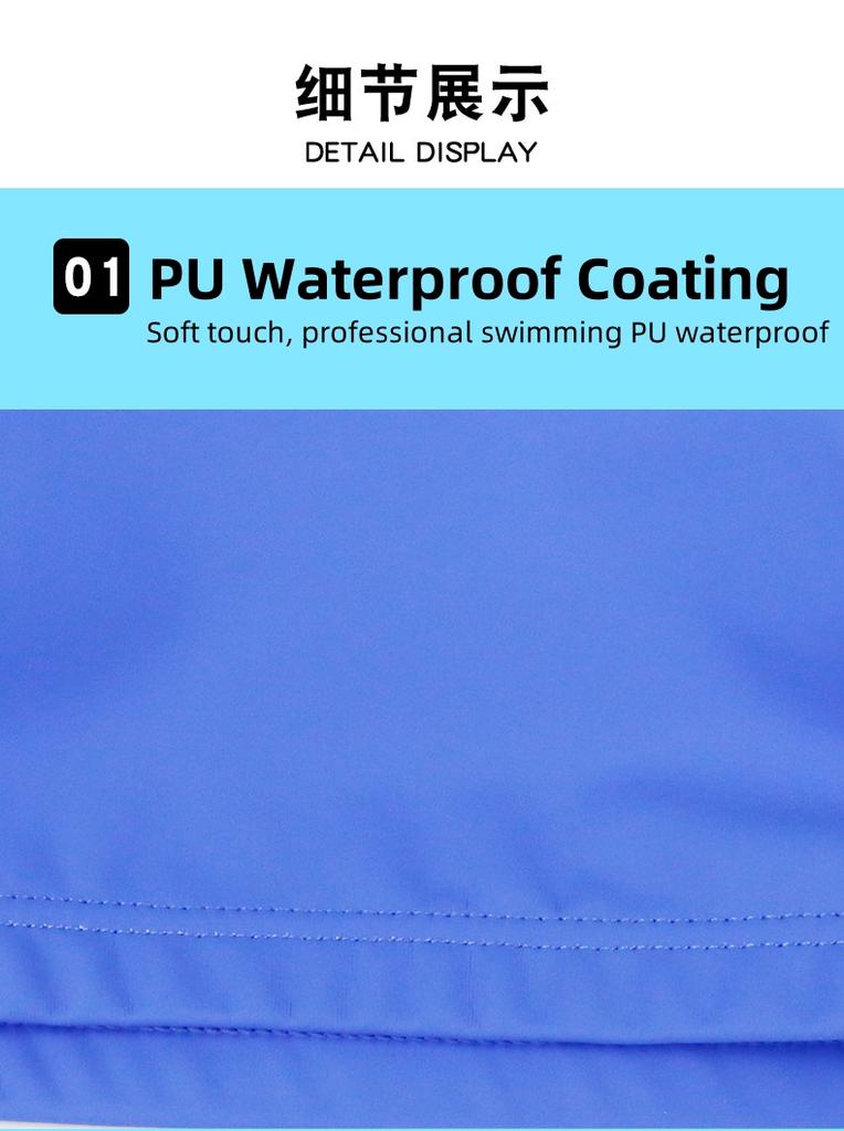 Factory Direct 100% Elasticity Adult Swim Cap Color Fading Resistant PU with Silicone for Swimmers