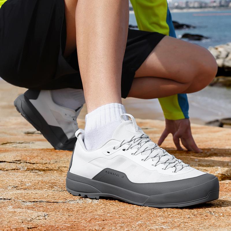 Niaojia LT couple low-top quick-drying breathable mesh outdoor function non-slip rock climbing hiking running shoes
