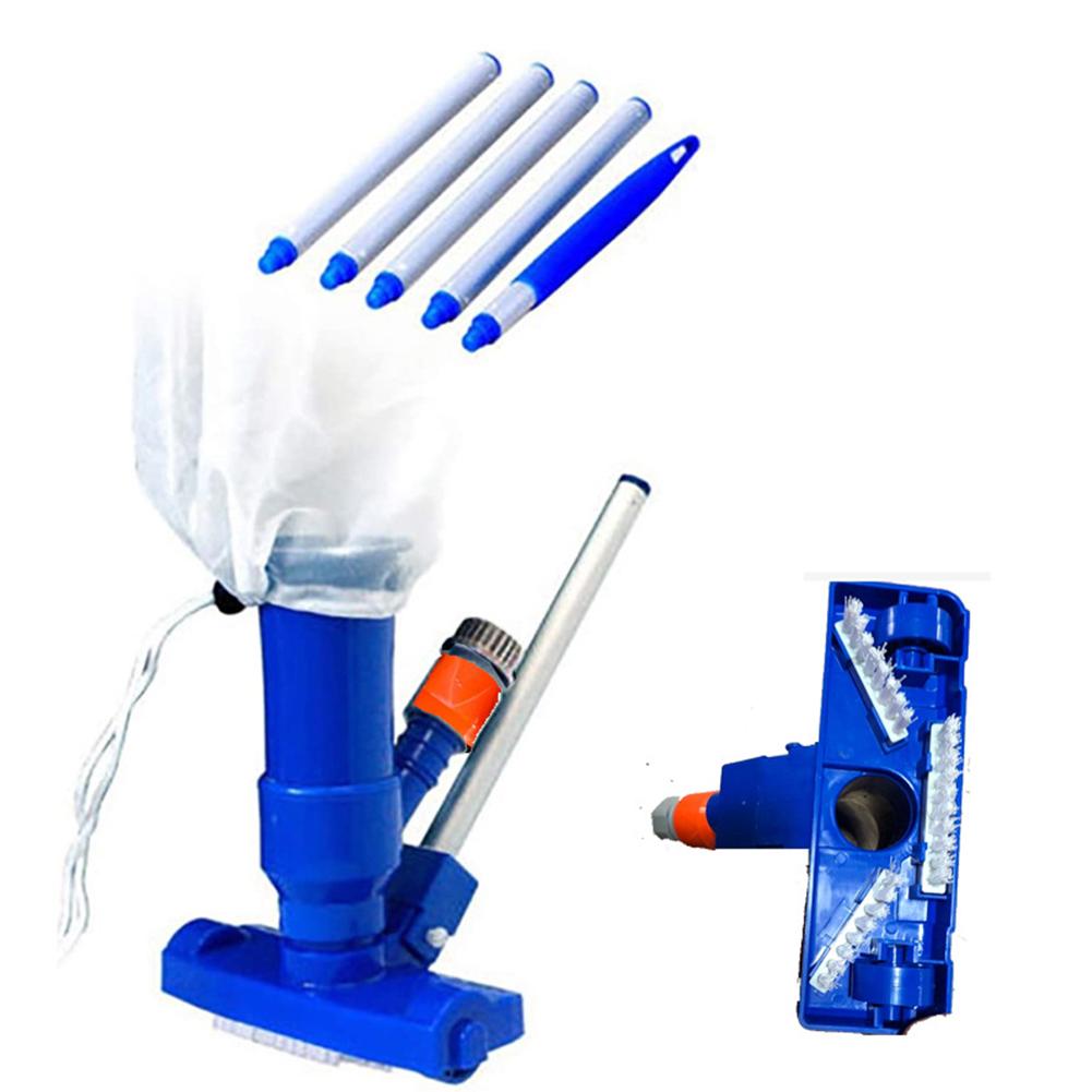 Professional Pool Cleaning Brush Set Portable Pond Vacuum Jet Underwater Cleaner with Handle for Swimming Pools Cleaning Tools