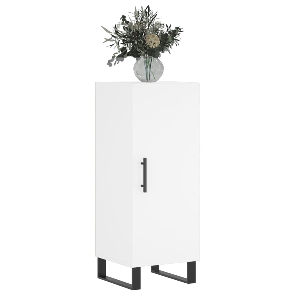 Sideboard White 34.5 x 34 x 90 cm Particleboard