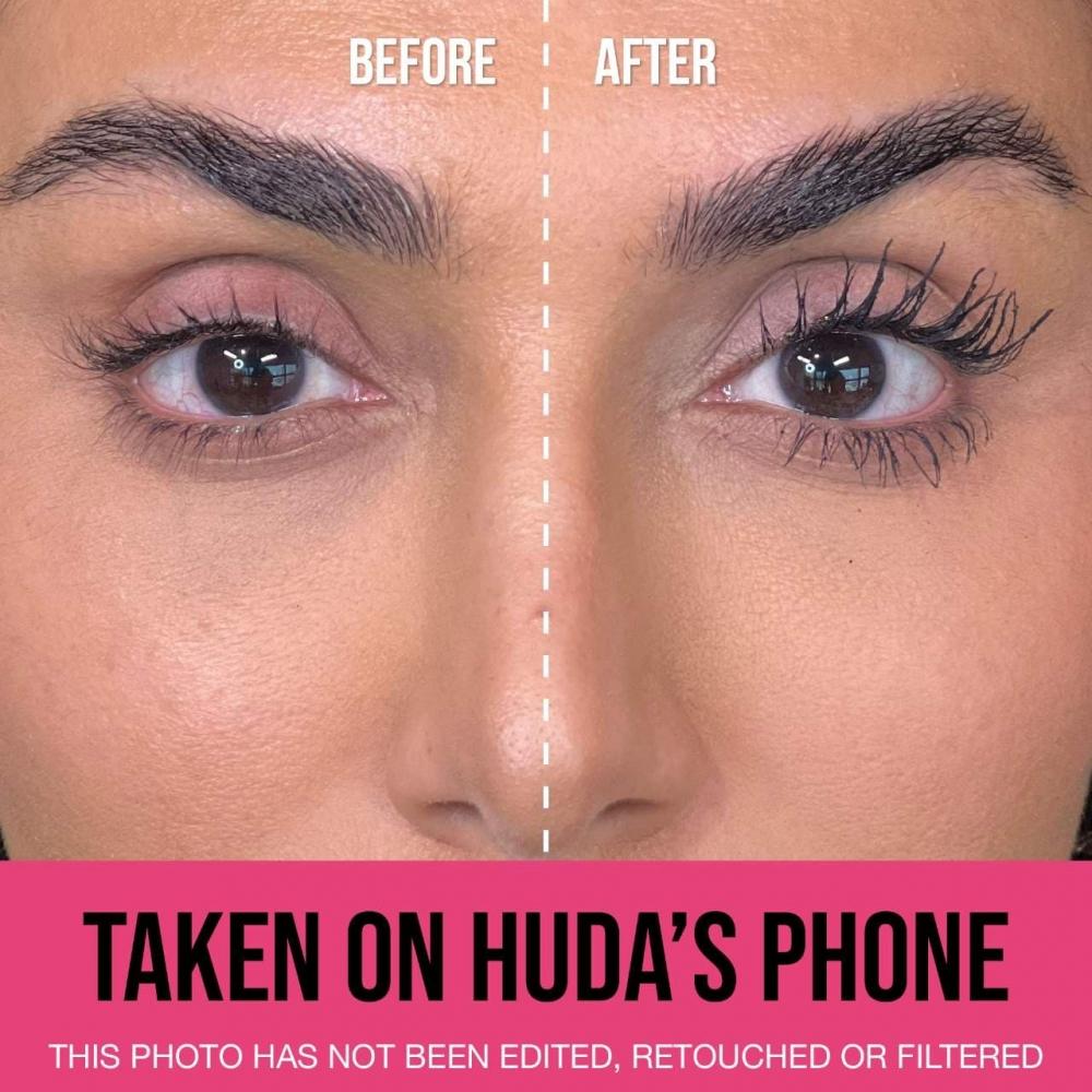Huda Beauty Mini 1 Coat Wow  Extra Volumizing Mascara 0.23 Fl Oz