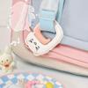 1pc Portable Folding Handbag Hanger Table Hook, Pink Cat, for Desk, Under Table Bar, Purse Holder, Handbag Accessories