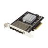 PCI Express Network Card - STARTECH - XL710 - 4 SFP+ Ports - 10 Gigabit Ethernet - Server Adapter