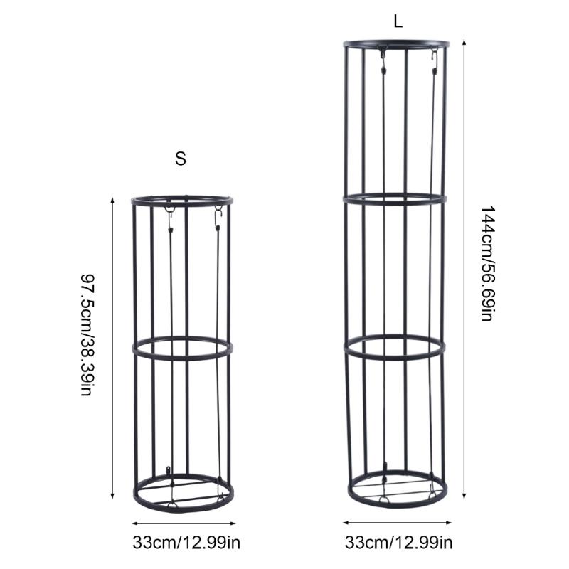 Вертикальная передвижная стойка-органайзер для спортивных мячей большой вместимости. Практичные металлические держатели. Для гаража, спортзала, домашнего хранения.