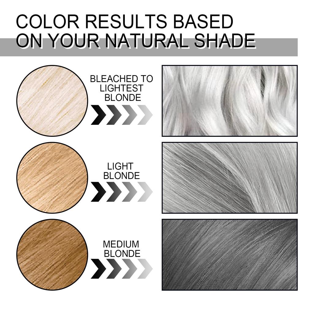 EELHOE 100 мл модный крем для волос унисекс дымчато-серый в стиле панк светлый цвет серебристый перманентный серый крем для волос крем-краска для волос унисекс