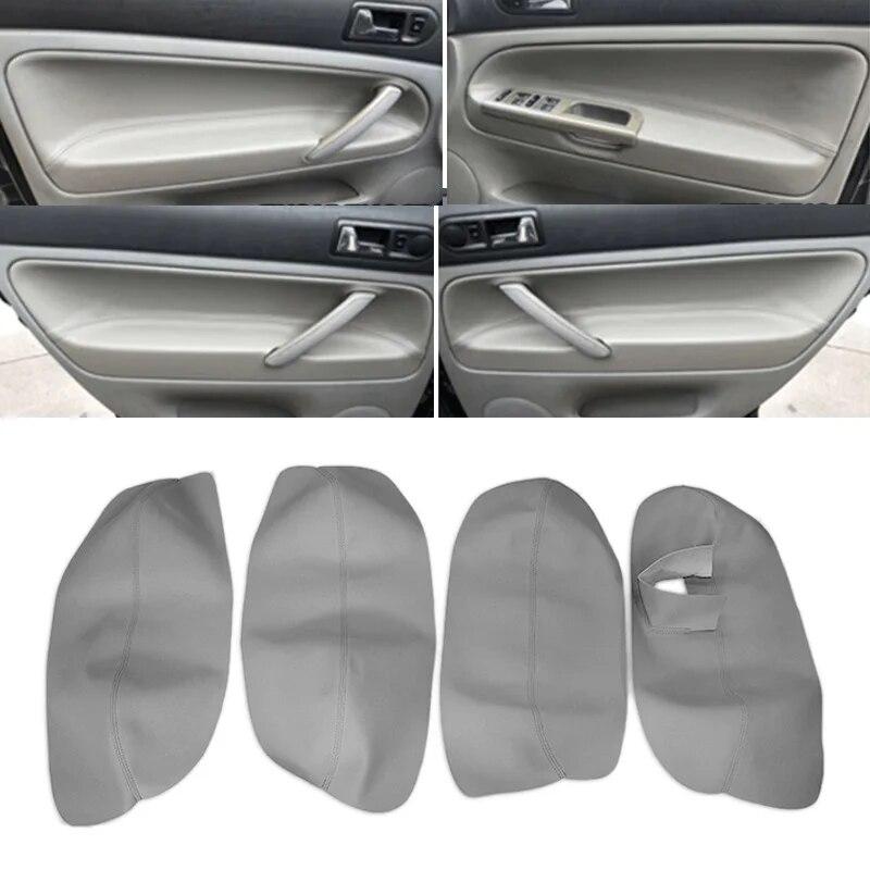 Мягкая кожаная дверная панель с правым рулем для VW Passat B5 1998 1999 2000 2001-2005, накладка на подлокотник двери автомобиля