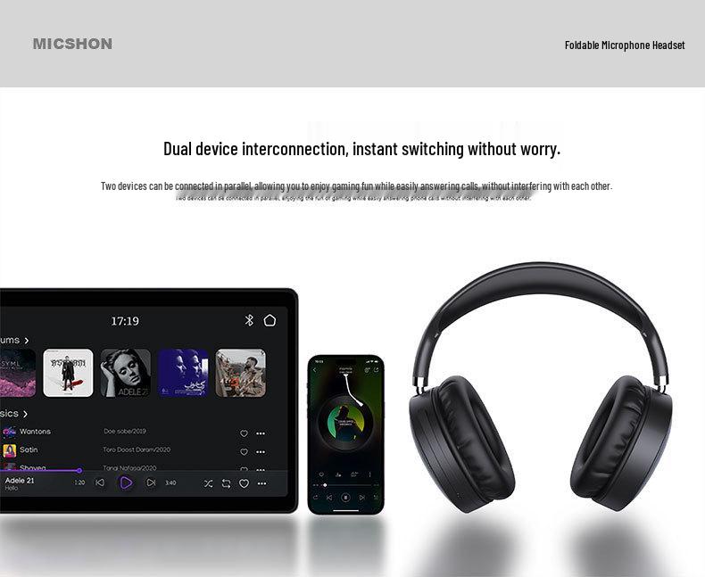 Полноразные Bluetooth-наушники Huaqiangbei: Долгое время работы от аккумулятора, Беспроводные, Для спорта и игр, Низкая задержка