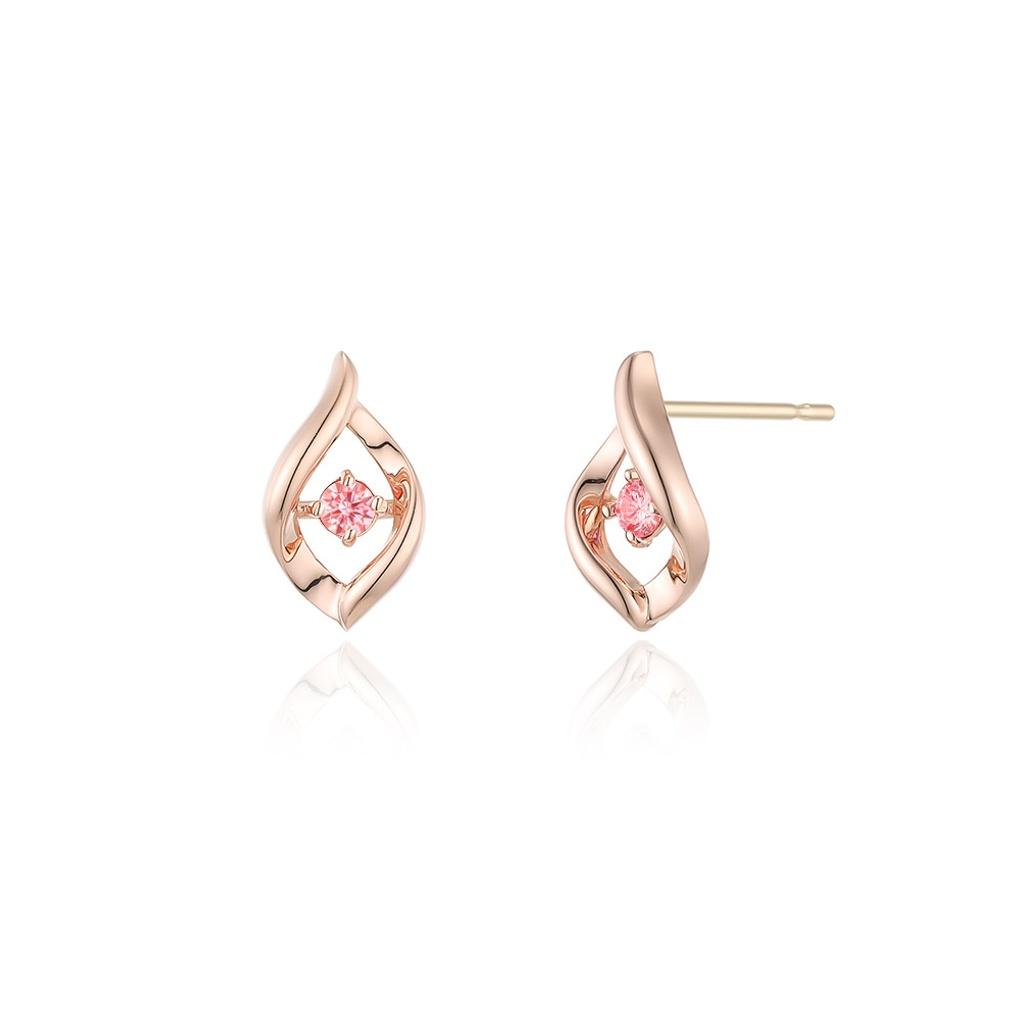 LLOYD Rose Pink Petal Earrings LEF23003D