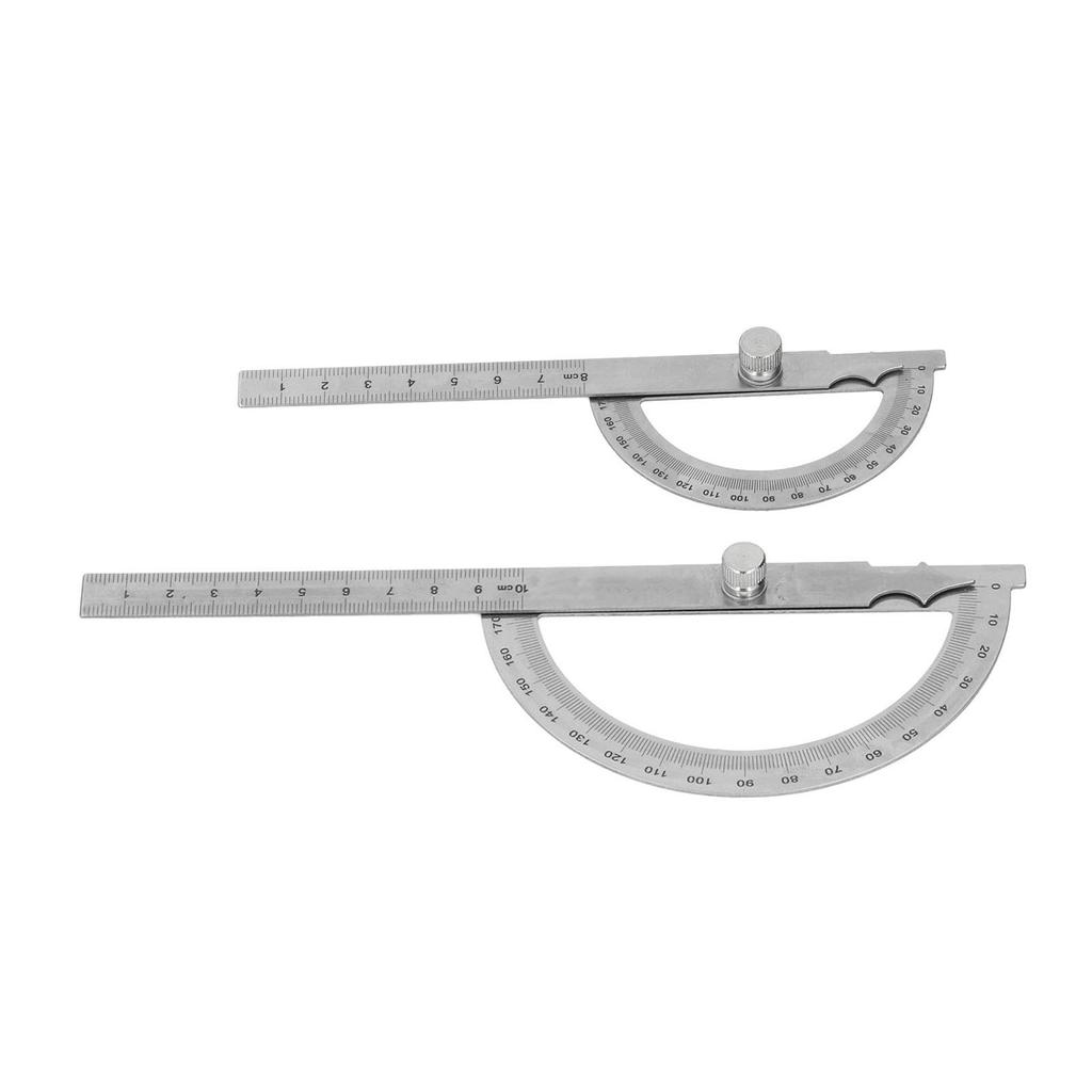 Транспортир из нержавеющей стали, высокоточный многофункциональный угломер на 180°, угломер, искатель