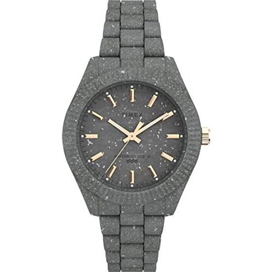 TIMEX Унисекс Наручные часы Waterbury Ocean TW2V33000 Кварцевые Серый Экологичные
