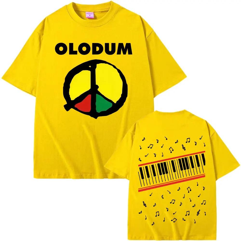 Майкл Джексон Olodum Мир и Музыка Двусторонняя Повседневная Свободная Футболка Регги Цвет Унисекс Уличная Одежда Футболка