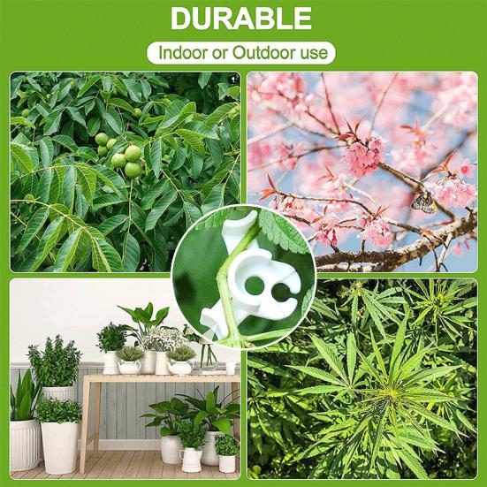 70 шт., зажимы для тренировки растений, регулируемый угол наклона вьющихся растений низкого давления, Бендер 90 градусов, тренажер для стеблей растений, садовые принадлежности